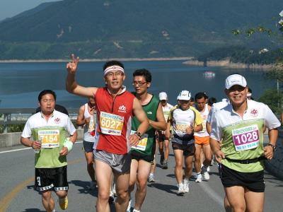 제12회 금수산 전국 산악 마라톤 대회 호반길 코스 썸네일 이미지