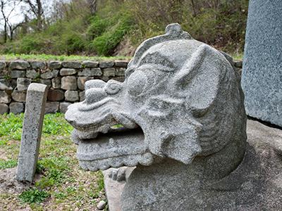 서산 보원사지 법인국사탑비 귀부 썸네일 이미지